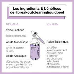 breakout clearing liquid peel